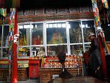 14 Seralung Gompa Statues Inside On Lake Manasarovar Kora Seralung Gompa on the northeast corner of Lake Manasarovar was rebuilt in 1984 and contains many statues and religious properties, some that were thrown into the lake during the Cultural Revolution and recovered.